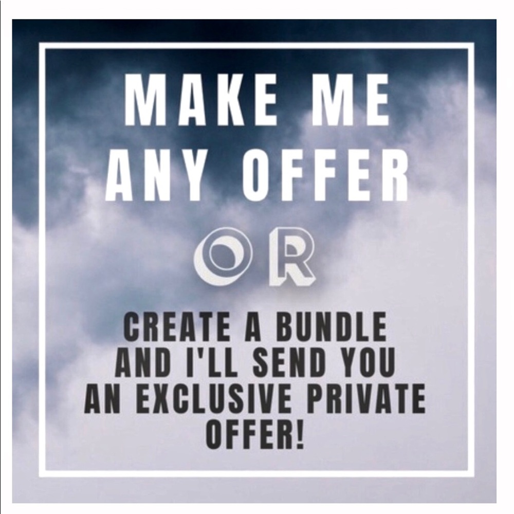 Make an Offer or Bundle!